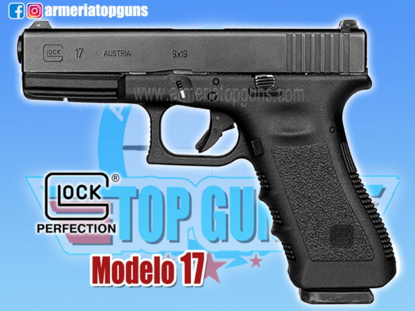 Pistola marca GLOCK modelo 17 Gen3