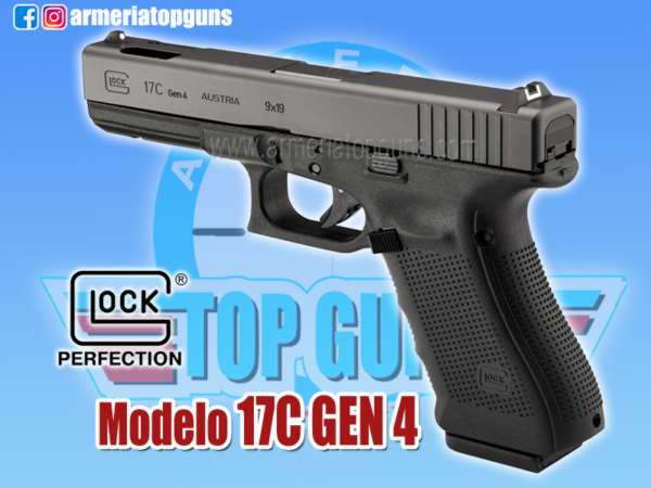 Pistola marca GLOCK modelo 17 C Gen4