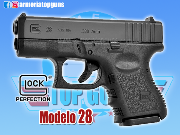 pistola marca glock modelo 28