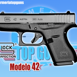Pistola marca GLOCK modelo 42
