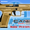 Pistola marca CANIK modelo TP9 SA MOD2 FDE, calibre 9x19mm coyote (FDE),